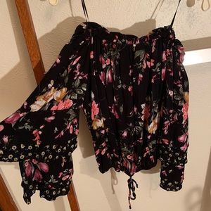 Off the shoulder blouse